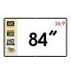 Екран для проектора 84 дюйми 16:9 портативний настінний Full HD 4K, тканинний складаний Екран для проектора 84 дюйми 16:9 портативний настінний Full HD 4K, тканинний складаний