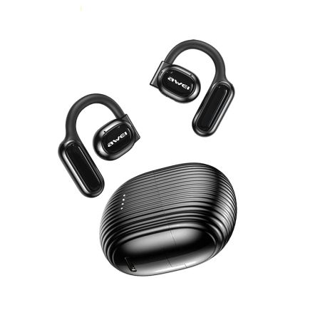 Беспроводные bluetooth наушники Awei TZ6 ENC с открытым динамиком и шумоподавлением Black Беспроводные bluetooth наушники Awei TZ6 ENC с открытым динамиком и шумоподавлением Black