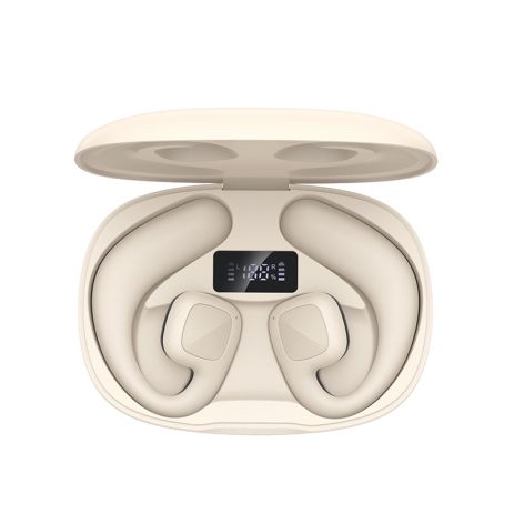 Беспроводные bluetooth наушники Awei T67 с микрофоном шумоподавления вызова Biege Беспроводные bluetooth наушники Awei T67 с микрофоном шумоподавления вызова Biege