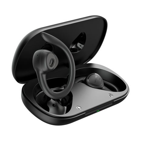 Бездротові сенсорні навушники bluetooth Dacom G86 MFI для занять спортом Black Бездротові сенсорні навушники bluetooth Dacom G86 MFI для занять спортом Black