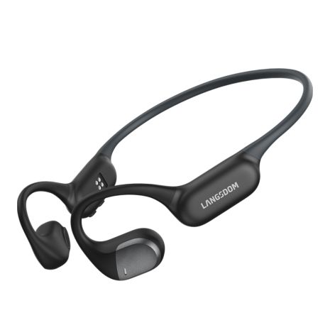 Навушники для бігу Langsdom AirWave Pro (BE19) із вбудованою пам'яттю 32Gb Black Навушники для бігу Langsdom AirWave Pro (BE19) із вбудованою пам'яттю 32Gb Black