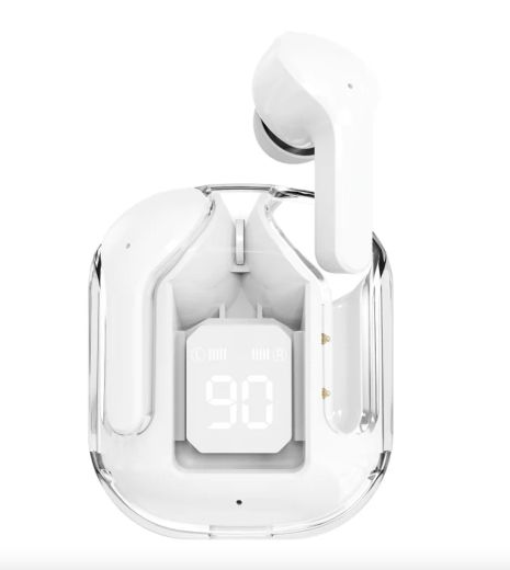 Бездротові bluetooth навушники CY-T2 із зарядним кейсом White