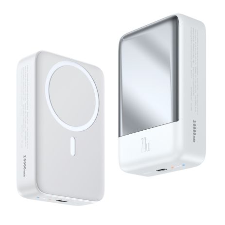 Магнитный беспроводной павербанк Mcdodo MC-5020 20000 mAh 20W White Магнитный беспроводной павербанк Mcdodo MC-5020 20000 mAh 20W White