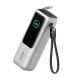 Портативна зарядна станція (павербанк) Anker Power Bank A1695 25 000 мАг 165W для ноутбуків, планшетів і смартфонів Silver Портативна зарядна станція (павербанк) Anker Power Bank A1695 25 000 мАг 165W для ноутбуків, планшетів і смартфонів Silver