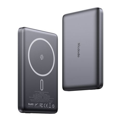 Магнітний ультратонкий павербанк Mcdodo MC-4541 20W Magnetic Wireless Metal Ultra-Thin 10000mAh Power Bank