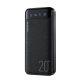 Аккумулятор портативный Wekome 20000mAh Power Bank Black
