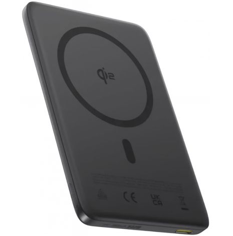 Повербанк Baseus PicoGo Magnetic 10000mAh 27W (MagSafe, бездротова зарядка, ультратонкий, з кабелем USB-C) Чорний Повербанк Baseus PicoGo Magnetic 10000mAh 27W (MagSafe, бездротова зарядка, ультратонкий, з кабелем USB-C) Чорний