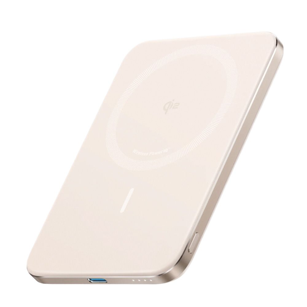 Повербанк Anker Nano MagGo Slim A1665 5000 mAh ультратонкий магнітний Qi2 MagSafe 20W Gold Повербанк Anker Nano MagGo Slim A1665 5000 mAh ультратонкий магнітний Qi2 MagSafe 20W Gold
