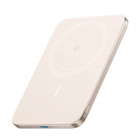 Повербанк Anker Nano MagGo Slim A1665 5000 mAh ультратонкий магнитный Qi2 MagSafe 20W Gold