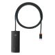USB-хаб адаптер Baseus Lite Series 4-in-1 (Type-С to USB 3.0*4) 1м Black