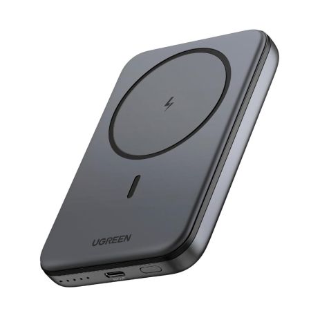 Повербанк UGREEN 10000 mAh 20W з магнітною бездротовою зарядкою MagSafe PB561 Black