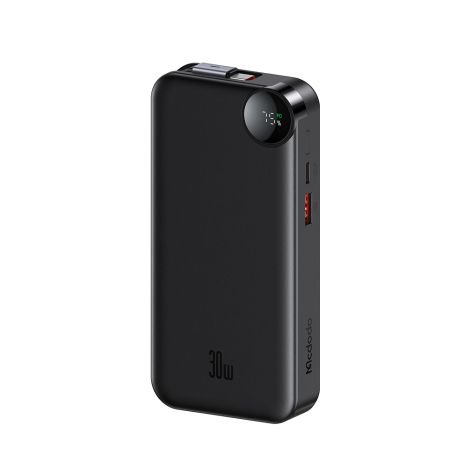 Павербанк Mcdodo FreeGo 10000 mAh 30W із вбудованим висувним USB-C кабелем та LED-дисплеєм MC-3870