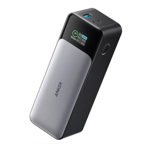 Портативна зарядна станція (павербанк) Anker 737 Power Bank 24000mAh 140W з дисплеєм та швидкою зарядкою A1289