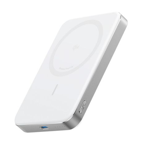 Повербанк Anker MagGo A1664 10000 mAh Qi2 30W, магнитный Power Bank с USB-C PD для iPhone (MagSafe) и Android White Повербанк Anker MagGo A1664 10000 mAh Qi2 30W, магнитный Power Bank с USB-C PD для iPhone (MagSafe) и Android White