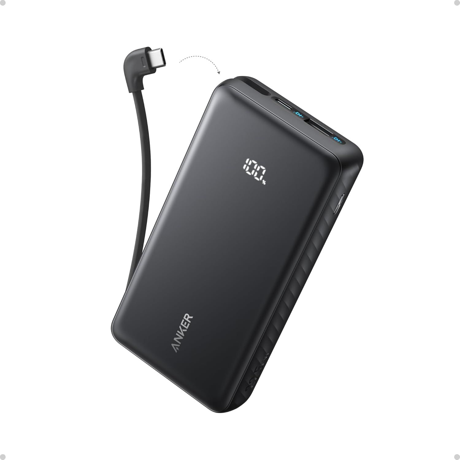 Павербанк Anker Zolo 20000 mAh 22.5W швидка зарядка, Power Bank для телефону, iPhone, Android A110EP11 Black Павербанк Anker Zolo 20000 mAh 22.5W швидка зарядка, Power Bank для телефону, iPhone, Android A110EP11 Black