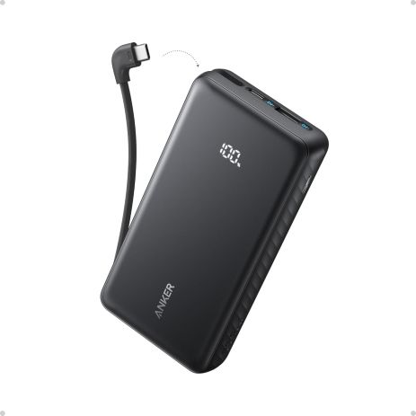 Павербанк Anker Zolo 20000 mAh 22.5W швидка зарядка, Power Bank для телефону, iPhone, Android A110EP11 Black