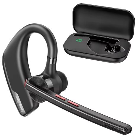 Бездротова bluetooth гарнітура New Bee M51 із шумопоглинанням