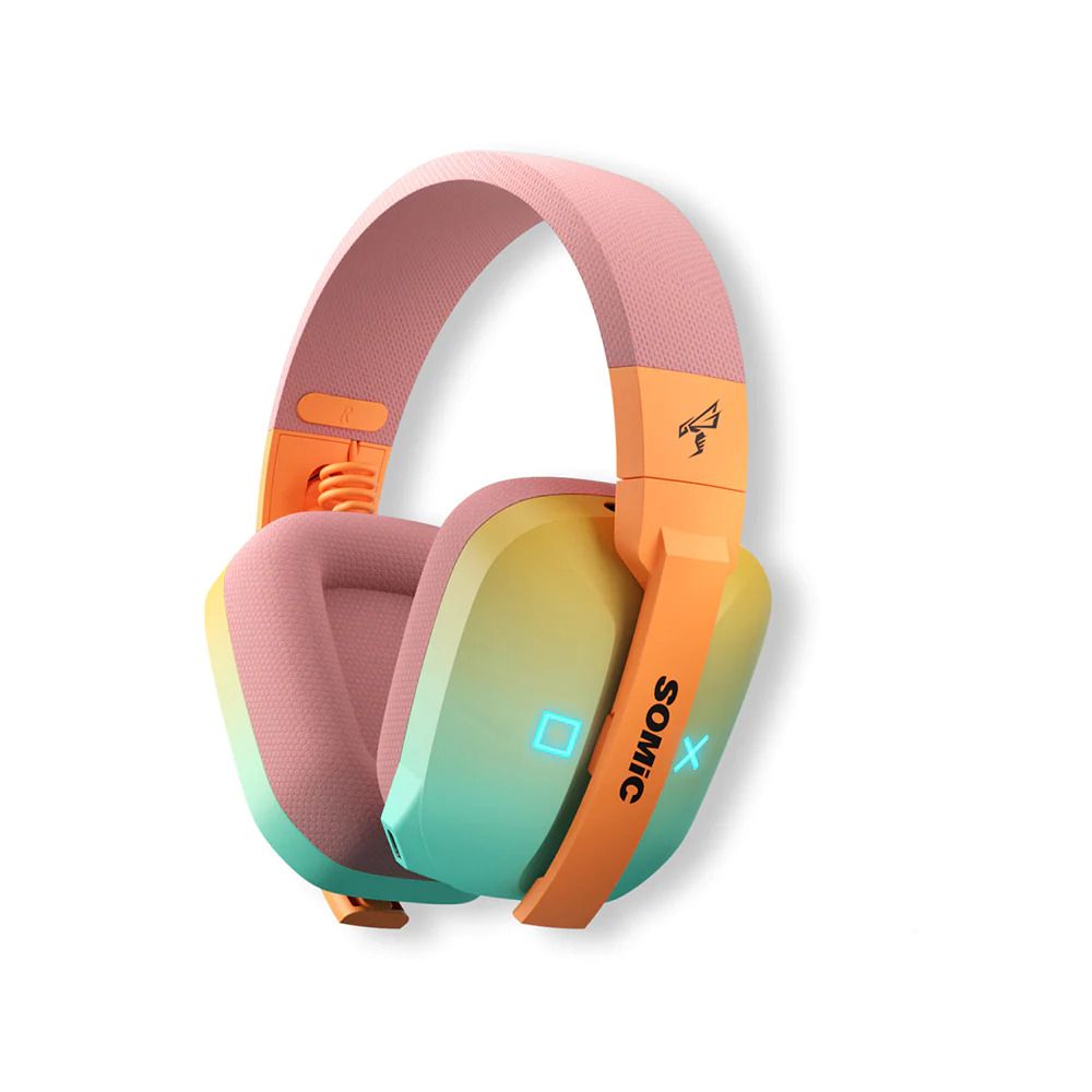 Бездротові ігрові bluetooth навушники Somic G810, ігрова гарнітура з низькою затримкою та мікрофоном Бездротові ігрові bluetooth навушники Somic G810, ігрова гарнітура з низькою затримкою та мікрофоном