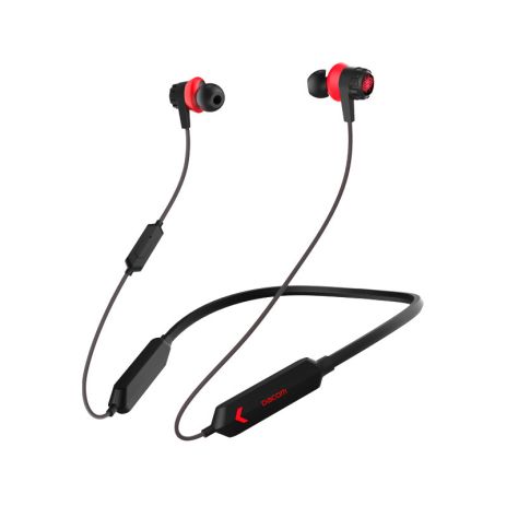 Игровые беспроводные наушники Dacom GH02 со светодиодной подсветкой RGB Black