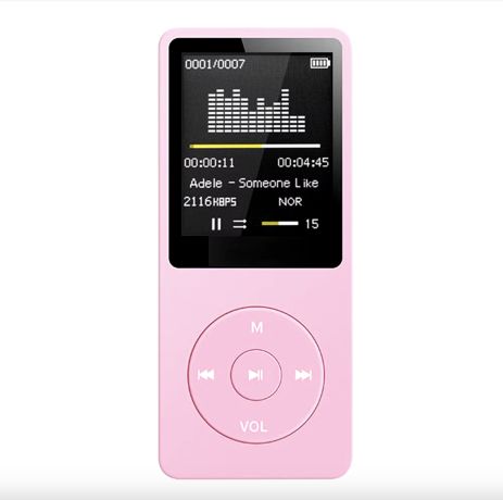 MP3 плеєр 01B 32Gb з РК-дисплеєм, вбудованим динаміком, FM радіо та диктофоном Rose MP3 плеєр 01B 32Gb з РК-дисплеєм, вбудованим динаміком, FM радіо та диктофоном Rose