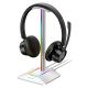 Подставка для игровых наушников New Bee Z8 с RGB подсветкой Silver