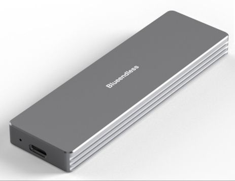 Зовнішня кишеня для M2 SSD Blueendless 2801SN NVMe / Sata Type-C USB 3.1