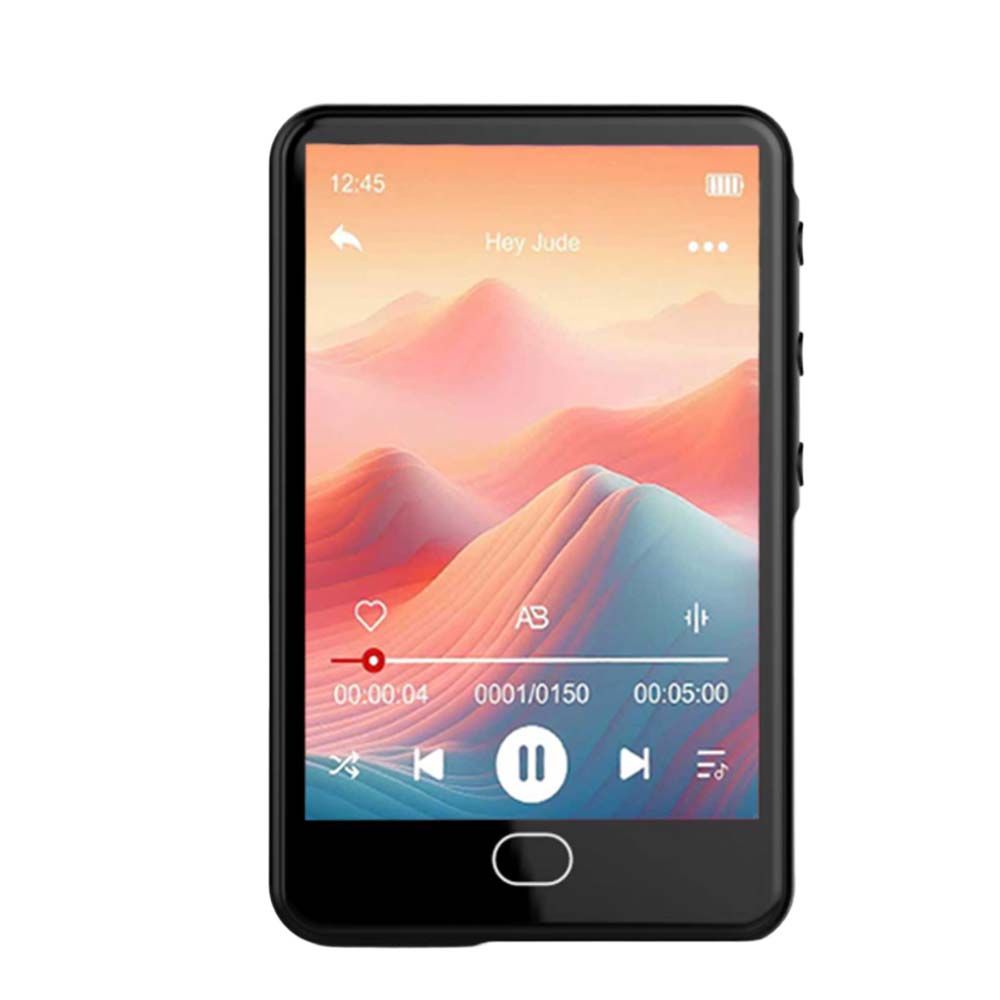 MP3 MP4 плеер A32 16GB Bluetooth 5.3 з сенсорним екраном 3.2", FM-радіо, диктофоном та підтримкою microSD до 128GB Black MP3 MP4 плеер A32 16GB Bluetooth 5.3 з сенсорним екраном 3.2", FM-радіо, диктофоном та підтримкою microSD до 128GB Black