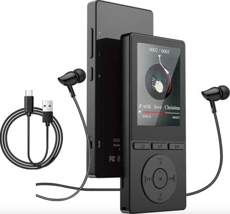MP3 плеер с Bluetooth 5.0, 2.4" экраном, HiFi звуком, FM-радио и диктофоном, до 20 часов работы SM-56 Черный MP3 плеер с Bluetooth 5.0, 2.4" экраном, HiFi звуком, FM-радио и диктофоном, до 20 часов работы SM-56 Черный