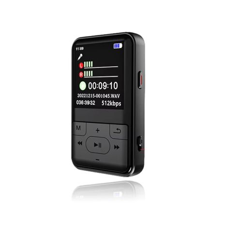 Ультралегкий, багатофункціональний музичний MP3 плеєр MB69 8Gb з кліпсою