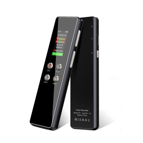 Портативний цифровий диктофон V01 64Gb у металевому корпусі Портативний цифровий диктофон V01 64Gb у металевому корпусі