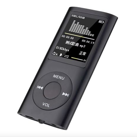 MP3 портативний плеєр 10B 8Gb з дисплеєм, FM радіо та диктофоном Black MP3 портативний плеєр 10B 8Gb з дисплеєм, FM радіо та диктофоном Black