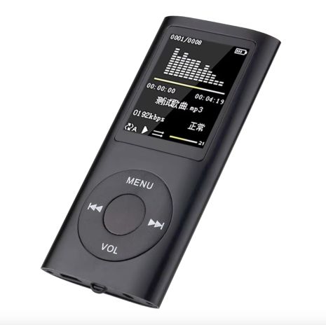 MP3 портативний плеєр 10B 8Gb з дисплеєм, FM радіо та диктофоном Black MP3 портативний плеєр 10B 8Gb з дисплеєм, FM радіо та диктофоном Black