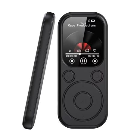 MP3 плеєр 01D 32Gb з FM радіо, Bluetooth та диктофоном Чорний MP3 плеєр 01D 32Gb з FM радіо, Bluetooth та диктофоном Чорний