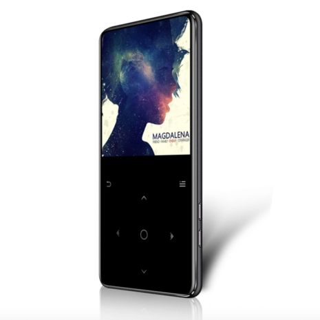 MP3 плеєр Q06 Bluetooth Hi-Fi 16GB з сенсорним управлінням, вбудованим динаміком і диктофоном (Black) MP3 плеєр Q06 Bluetooth Hi-Fi 16GB з сенсорним управлінням, вбудованим динаміком і диктофоном (Black)