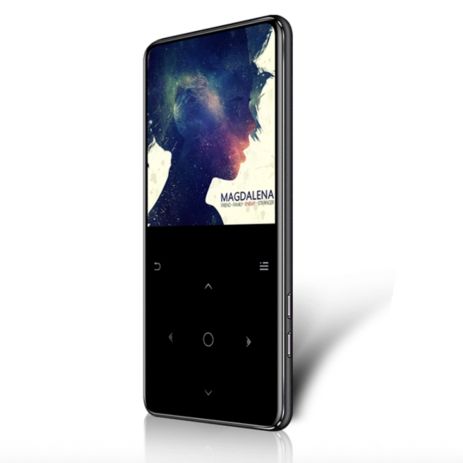 MP3 плеєр Q06 Bluetooth Hi-Fi 16GB з сенсорним управлінням, вбудованим динаміком і диктофоном (Black) MP3 плеєр Q06 Bluetooth Hi-Fi 16GB з сенсорним управлінням, вбудованим динаміком і диктофоном (Black)