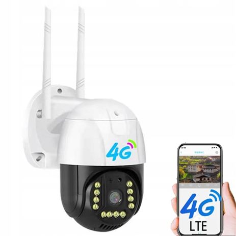 Зовнішня поворотна відеокамера 4G V380-P12-4G Зовнішня поворотна відеокамера 4G V380-P12-4G