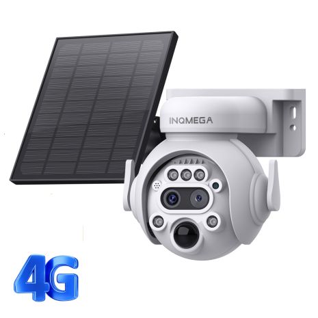 Вулична відеокамера із сонячною панеллю INQMEGA 4G ST-S515 Dual lens 6MP 12x zoom Вулична відеокамера із сонячною панеллю INQMEGA 4G ST-S515 Dual lens 6MP 12x zoom