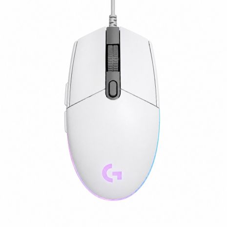 Ігрова миша Logitech G102 Lightsync, дротова, 8000 DPI, RGB-підсвічування, 6 кнопок, White Ігрова миша Logitech G102 Lightsync, дротова, 8000 DPI, RGB-підсвічування, 6 кнопок, White