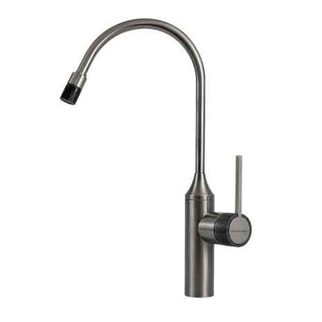 Смеситель кухонный VALESO CXV77 PVD черный