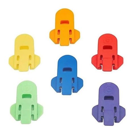 Открывалка для жестяных банок многоразовая (Тип1), комплект 6шт, Multicolor