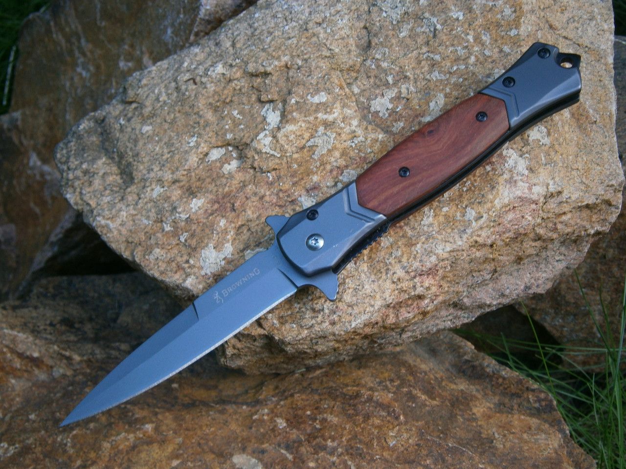 Ніж складаний Browning FA-52 склобій кліпса 22 см Ніж складаний Browning FA-52 склобій кліпса 22 см