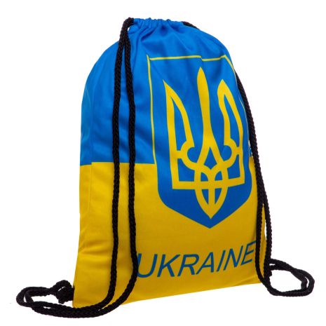 Спортивний рюкзак-мішок жовтий-блакитний UKRAINE Спортивний рюкзак-мішок жовтий-блакитний UKRAINE