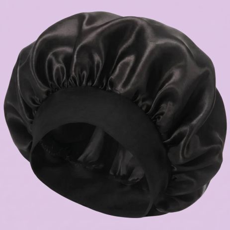 Атласна шапочка Satin Bonnet на резинці для захисту волосся під час сну