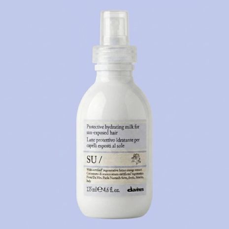 Молочко-кондиціонер Davines SU Hair Milk для зволоження і захисту волосся після сонця, 135 мл