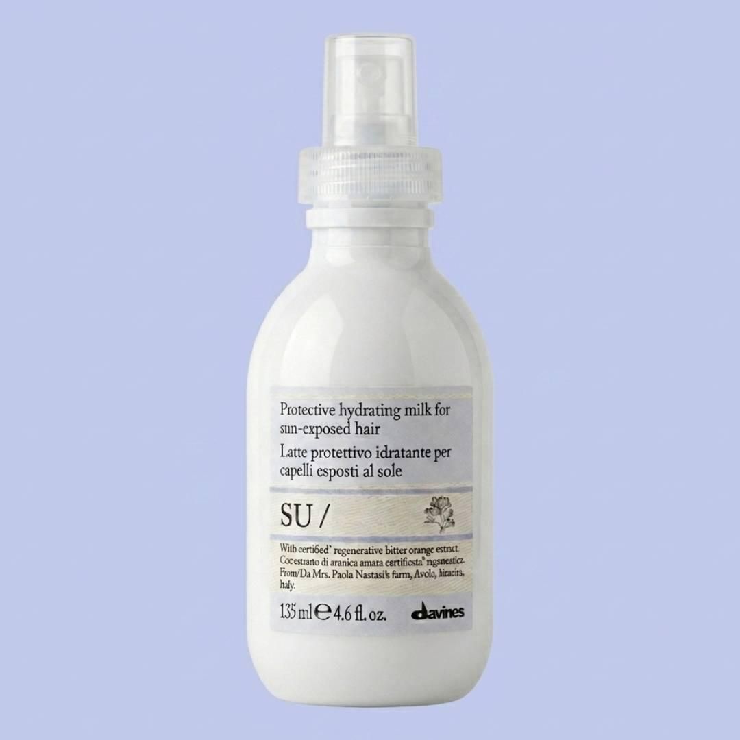 Молочко-кондиціонер Davines SU Hair Milk для зволоження і захисту волосся після сонця, 135 мл Молочко-кондиціонер Davines SU Hair Milk для зволоження і захисту волосся після сонця, 135 мл