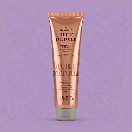 Антиоксидантний шампунь Medavita Huile d'Etoile Captivating Oils Shampoo для блиску волосся, 150 мл