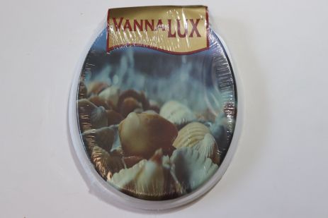 Крышка-сидение для унитаза мягкая Vanna Lux белая, Турция w504-7 Крышка-сидение для унитаза мягкая Vanna Lux белая, Турция w504-7