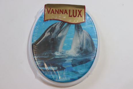 Кришка- сидіння для унітазу м'яка Vanna Lux Туреччина біла w504-8 Кришка- сидіння для унітазу м'яка Vanna Lux Туреччина біла w504-8