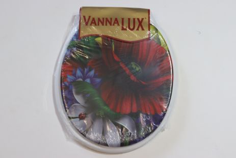 М'яка кришка-сидіння для унітазу Vanna Lux Туреччина біла w504-10