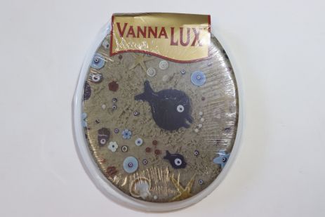 М'яка кришка-сидіння для унітазу Vanna Lux, Туреччина, біла модель w504-11